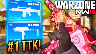 WARZONE New BEST TTK META LOADOUT After Update WARZONE Fastest TTK Weapons [upl. by Morie]