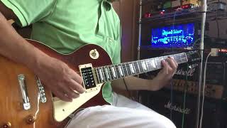 903  JOURNEY  Lights （1978） backing track  guitar cover  nealschon [upl. by Leacim882]