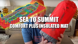 Sea to Summit Comfort Plus Insulated Sleeping Mat unboxing [upl. by Boswell870]