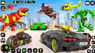 Multi Robot Transformation Game  Tank Robot Car Transform Robot Car Games  Android Gameplay [upl. by Chrissy401]