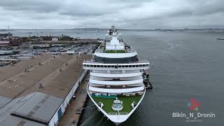 Crystal Serenity  10292023 in port [upl. by Arym684]