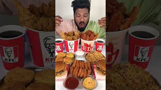 KFC FULL MENU EATING CHALLENGE😱 CRISPY FRIED CHICKENBURGERCHEESE STICKKOREAN WINGS MUKBANG🔥 [upl. by Bricker]