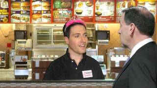 Randy Rainbow Works at ChickfilA [upl. by Artied]