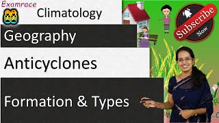 Anticyclones  Formation 3 Types amp Differentiating from Cyclones Examrace [upl. by Atina]