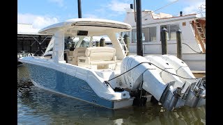 2019 Boston Whaler 350 Realm For Sale at MarineMax Naples Yacht Center [upl. by Tekcirk]