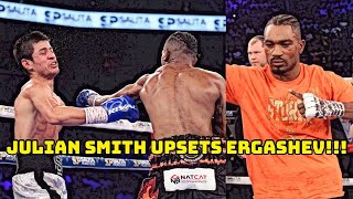 JULIAN SMITH UPSETS ERGASHEV amp SHOWS THE WORLD NOTHING IS IMPOSSIBLE EVEN FOR A DEAF BOXER [upl. by Yot70]