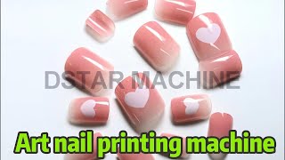 automatic art nail pad printing machine for sale ShenzhenDstarMachineColtd [upl. by Homans290]