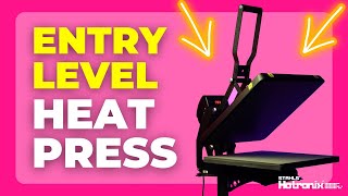 Entry Level Heat Press Review The Hotronix MAXX Clam [upl. by Medovich876]