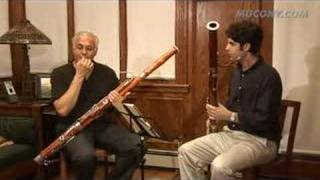 Bassoon Lesson 3 by Frank Morelli Juilliard Faculty [upl. by Oicam]