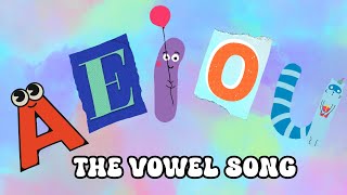 The Vowel Song  Educational Song for Children Learning English [upl. by Irby]