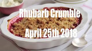 The Best Rhubarb Crumble Ever [upl. by Callas]