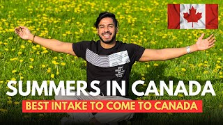 FINALLY SUMMERS in Canada  Best Intake to come to Canada in 2023 100 Job Vacancies [upl. by Lasyrc]