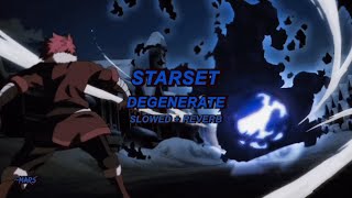 STARSET  DEGENERATE Slowed  Reverb [upl. by Ettolrahs]