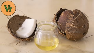 Comment faire de l’huile de coco  Parfumée et sans résidus  Antibactérien et antiride naturel [upl. by Jeffie]