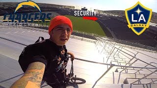 SNEAKING INTO STUBHUB CENTER STADIUM I GOT AWAY [upl. by Coleville667]