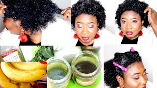 APRESSHAMPOING DE QUININE  CHEVEUX NATURLES [upl. by Emirak]