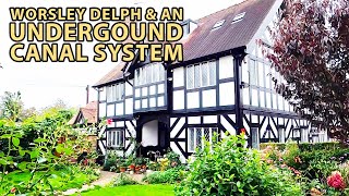 152 narrowboat life UK  Exploring Historic Worsley Delph Underground Canals and Mining History [upl. by Murrell]