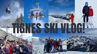 Tignes amp Val DIsere Ski trip vlog Skiing holiday in French Alps GoPro Hero 11  France 2023 [upl. by Kendall]