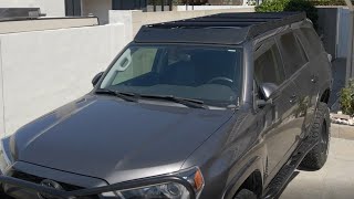 RCI Roof Rack Install 4Runner 2010 [upl. by Atinat]