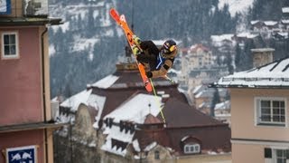 Inner City Slopestyle Ski Contest  Red Bull Playstreets 2013 [upl. by Shelly]