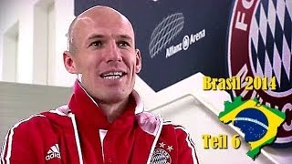 WM 2014  Arjen Robben trifft auf Titelverteidiger Spanien [upl. by Kashden281]