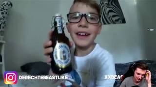 PAIN reagiert auf ALKOHOL PRANK an GROßEN BRUDER  BEASTLIKE [upl. by Tesil]