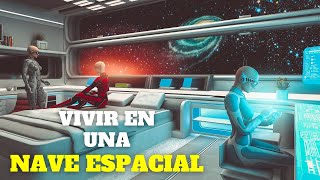 COMO SERIA VIVIR 6 MESES EN UNA NAVE ESPACIAL 😯🚀 [upl. by Arraik]