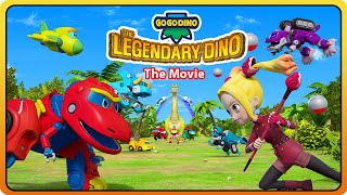 🎥GO GO DINO The Movie  GO GO DINO The Legendary Dino  Full Movie  60 min  Kids Cartoon  Film [upl. by Edmea]