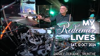 MY REDEEMER LIVES  Live Drum Cam  City Harvest Church [upl. by Leroy]