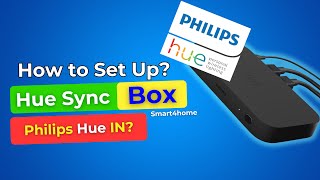 How to Set Up Hue Sync Box in 2024  How do I connect my Philips hue sync box to my TV [upl. by Dreeda]