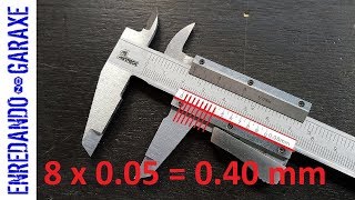 How to read the caliper Vernier scale easily [upl. by Alyos]