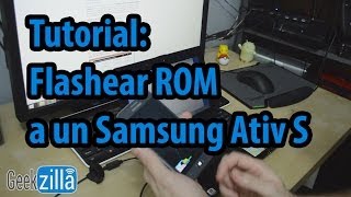 Tutorial Flashear una ROM a un Samsung Ativ S [upl. by Enailil]