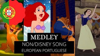 NonDisney European Portuguese Songs Português de Portugal  Medley [upl. by Ytissac199]