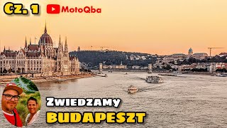 zwiedzamy BUDAPESZT 🇭🇺 cz1 DUNAJ 🌉 MotoQba budapest hungary virtualwalk [upl. by Michelle]