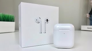 Apple AirPods 2 Unboxing amp Review [upl. by Enirrok]