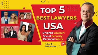 Best Lawyers in USA ⚖️  Cheap Divorce Lawyers America  Top 5 Lawyers in US [upl. by Drannek124]