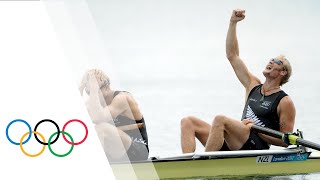 Murray amp Bond NZL Win Rowing Mens Pair Gold  London 2012 Olympics [upl. by Nero]