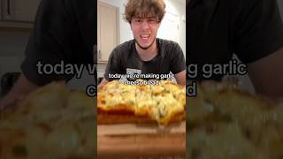 homemade GARLIC CHEESY BREAD youtube pizza food cooking youtubeshorts homemade best [upl. by Wylen480]