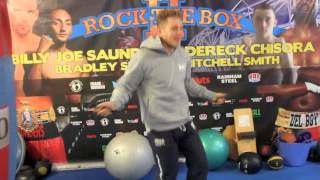 LLOYD ELLETT CRAZY SKIPPING ROPE WORKOUT INSIDE THE iBOX GYM FOR iFL TV [upl. by Ahseuqal]