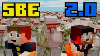 Our Iron Farm Is Out Of Control  Skyblock Evolution 20 Episode 9 [upl. by Disini]