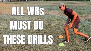 WRs MUST DO These Drills [upl. by Meridith]