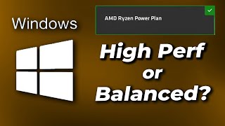 Can Windows Power Profiles REALLY make your AMD Ryzen CPU Faster [upl. by Nnahoj]