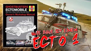 Wie baue ich einen Ecto 1  Das Ghostbusters Ectomobile Owner´s Workshop Manuel REVIEW [upl. by Reiss]