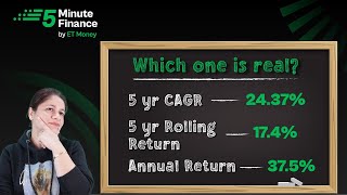 CAGR vs Rolling Returns Which is better to select a mutual fund [upl. by Odnumyar]