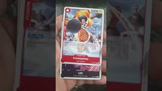 Pulled a lucky Rabbit Op card onepiece Anime [upl. by Omolhs]