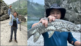 First day fishing at confluence 2024 bumper catch mahseer [upl. by Aketahs396]