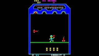 Arcade Longplay  Cheeky Mouse 1980 Universal [upl. by Hild581]