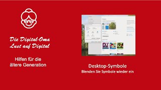 Symbole auf dem Desktop einblenden [upl. by Adnilemre]