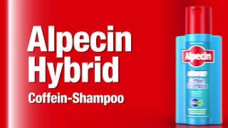 Shampoo gegen trockene juckende Kopfhaut  Alpecin Hybrid CoffeinShampoo [upl. by Namolos644]