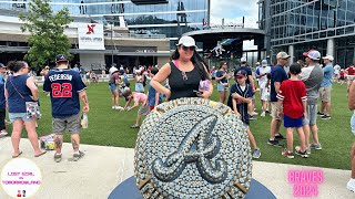 Amazing Day at The Battery Atlanta  Full Braves Stadium Tour amp Game Experience [upl. by Elamrej]